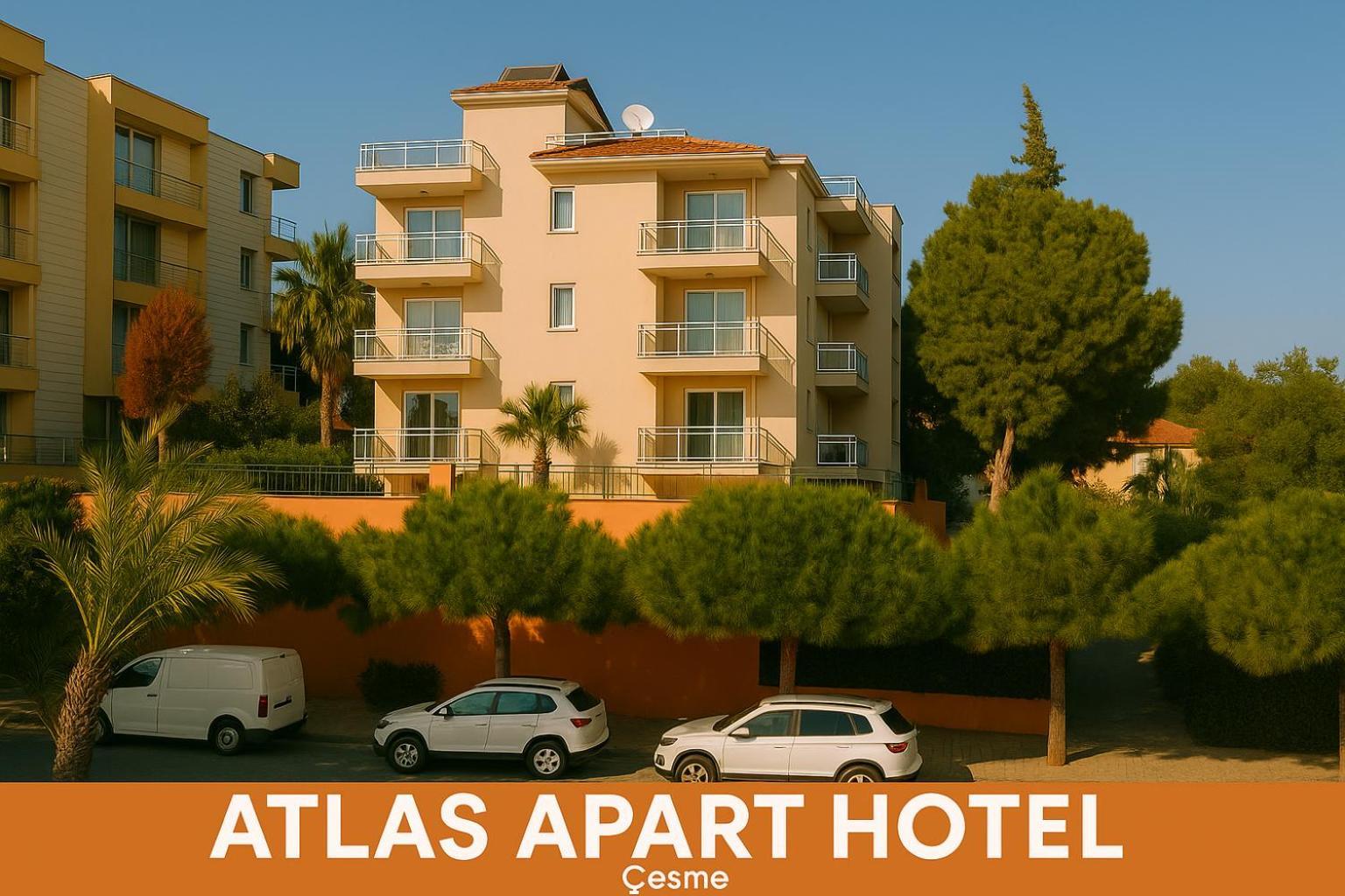 Atlas Apart Hotel Çeşme Esterno foto